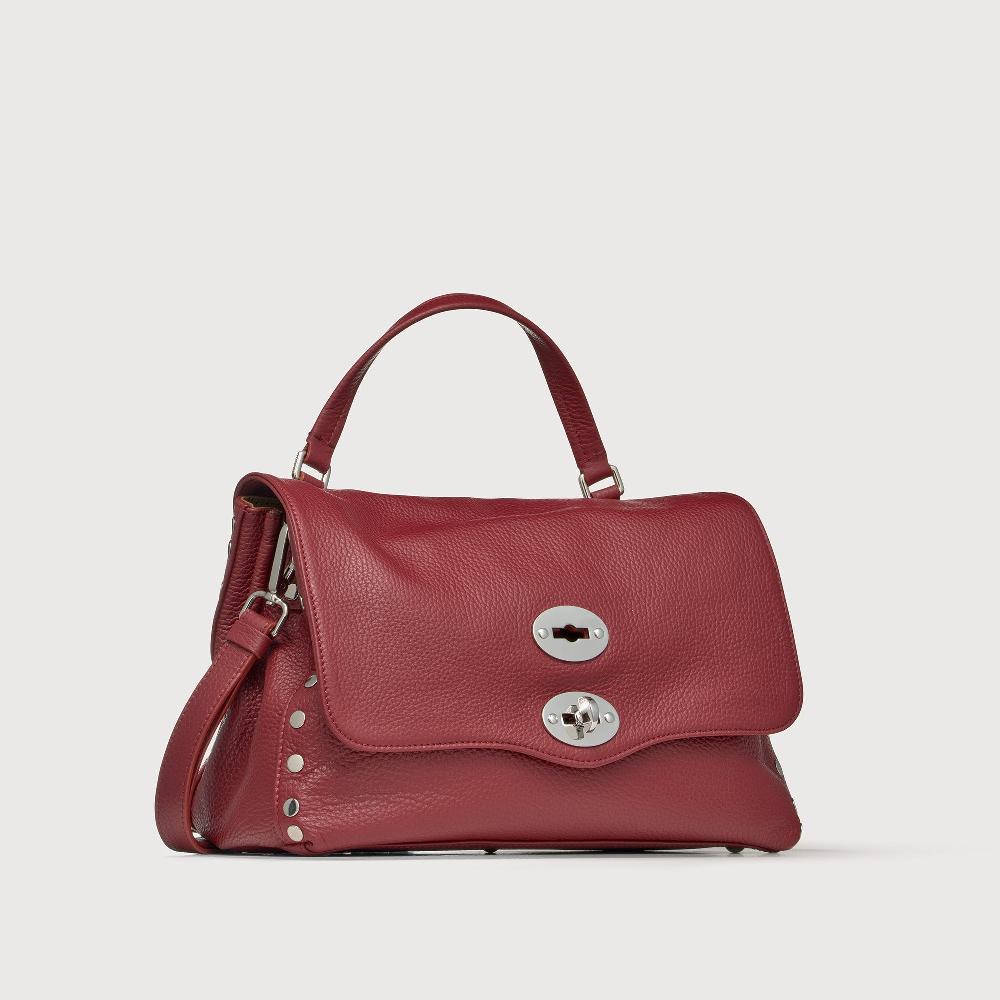 Zanellato BORSA POSTINA® SMALL IN PELLE MARTELLATA RED OPERA | Zanellato Vendite Flash