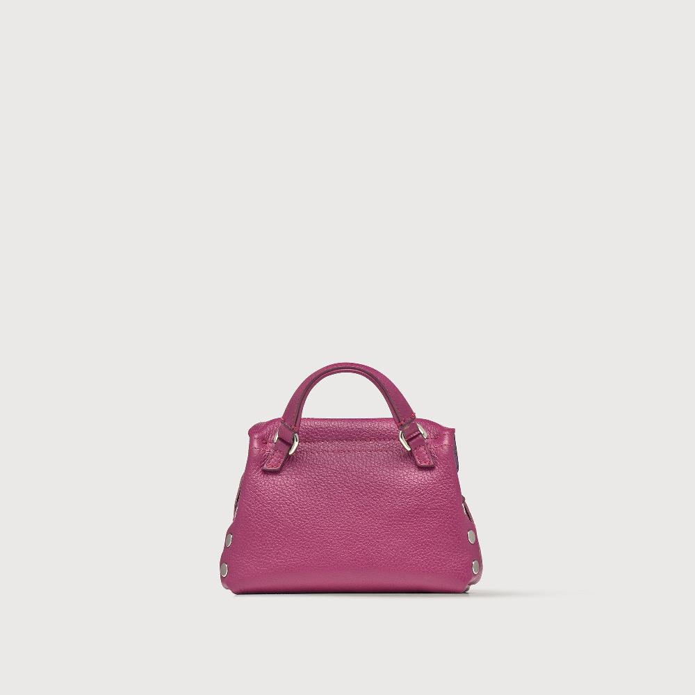 Zanellato BORSA POSTINA® SUPER BABY IN PELLE LAMINATA PURPLE BONARDA | Zanellato In Saldo