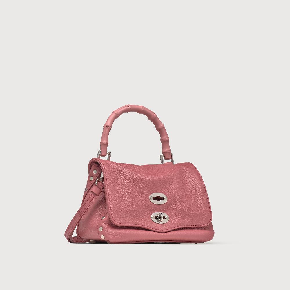 Zanellato BORSA POSTINA® BABY IN PELLE MARTELLATA PINK ROSATO | Zanellato Italia