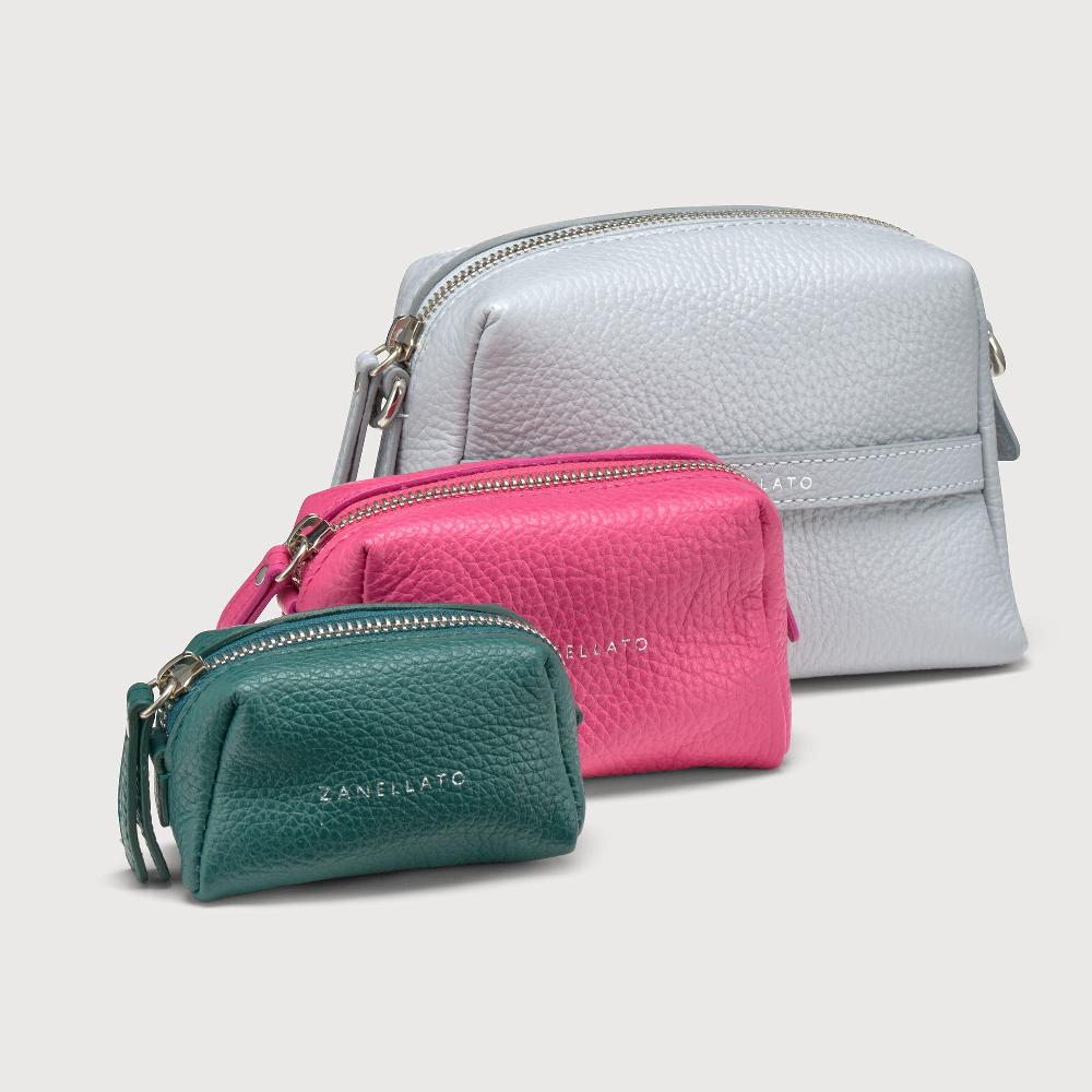 Zanellato BORSA MATRIOSKA UNICA IN PELLE MARTELLATA GREY CLOUD MULTI | Zanellato ACQUISTA ORA