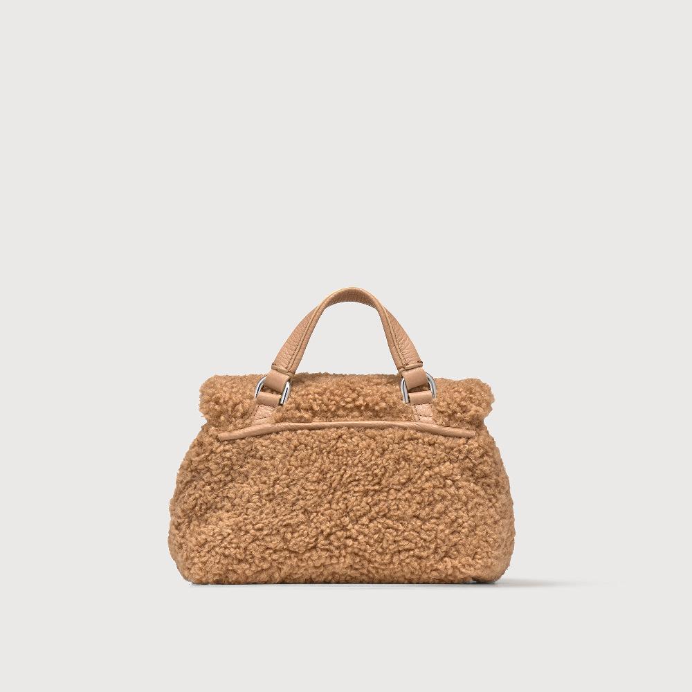 Zanellato BORSA POSTINA® BABY IN TESSUTO TEDDY BROWN TEDDY | Zanellato Promozione temporanea