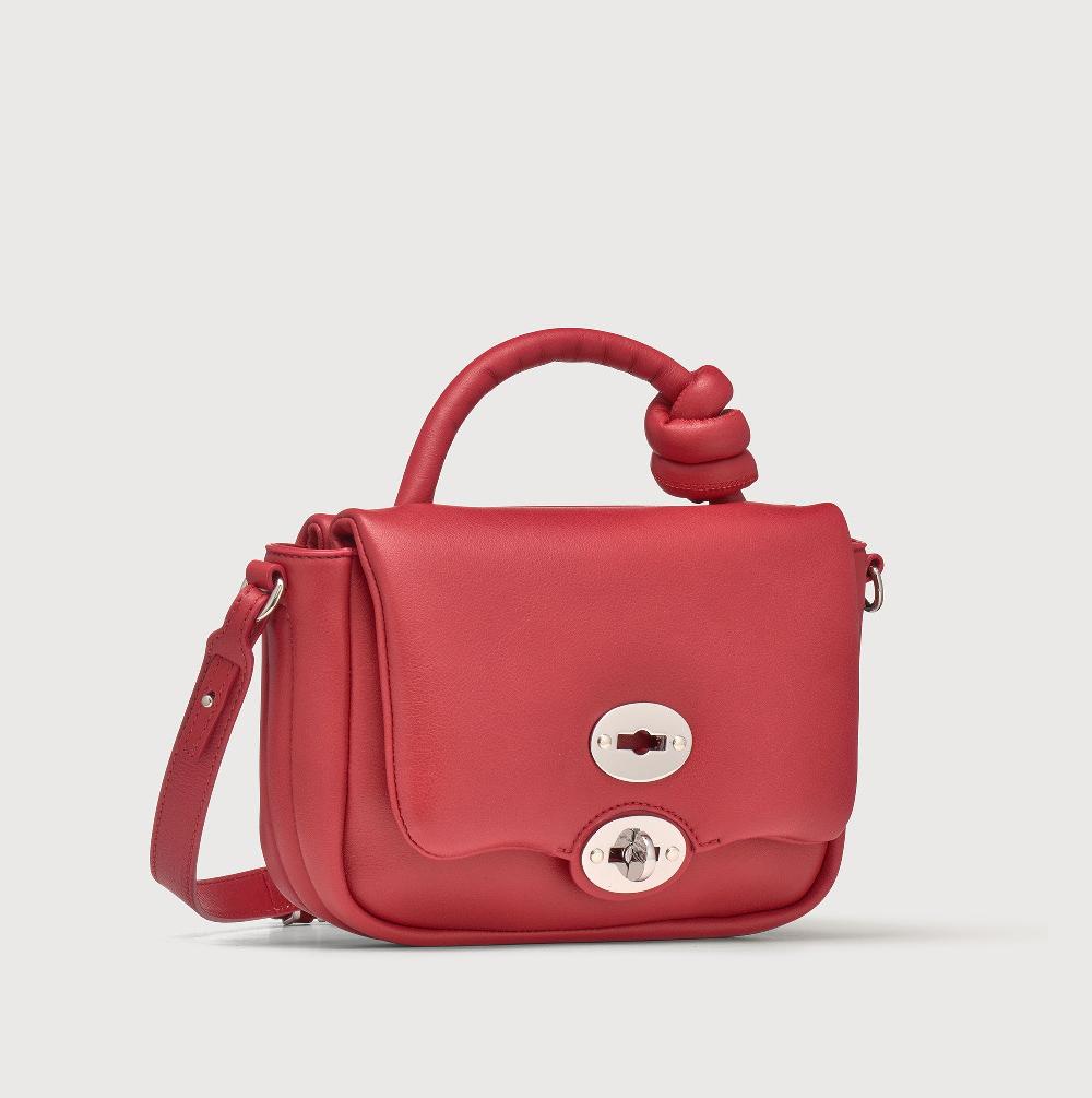 Zanellato BORSA ELLA SOFT SMALL IN PELLE LISCIA RED VALTELLINA | Zanellato Shopping Online