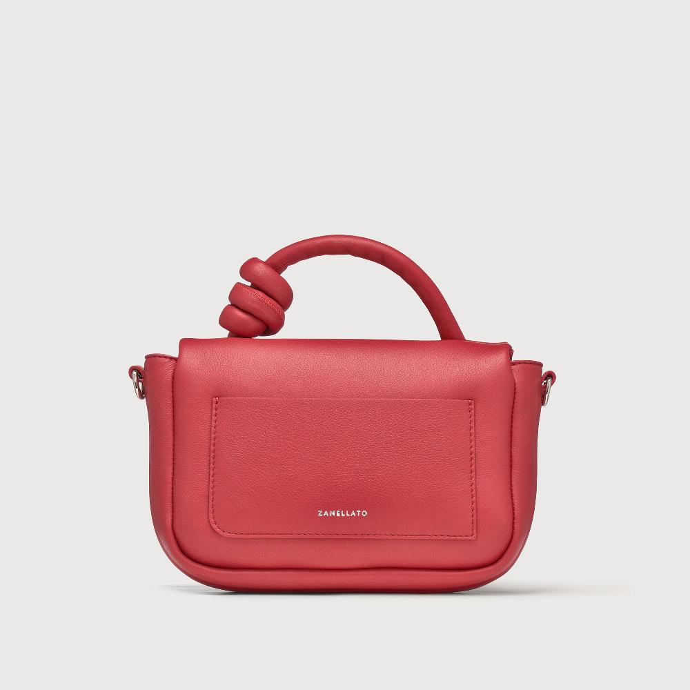 Zanellato BORSA ELLA SOFT SMALL IN PELLE LISCIA RED VALTELLINA | Zanellato Shopping Online