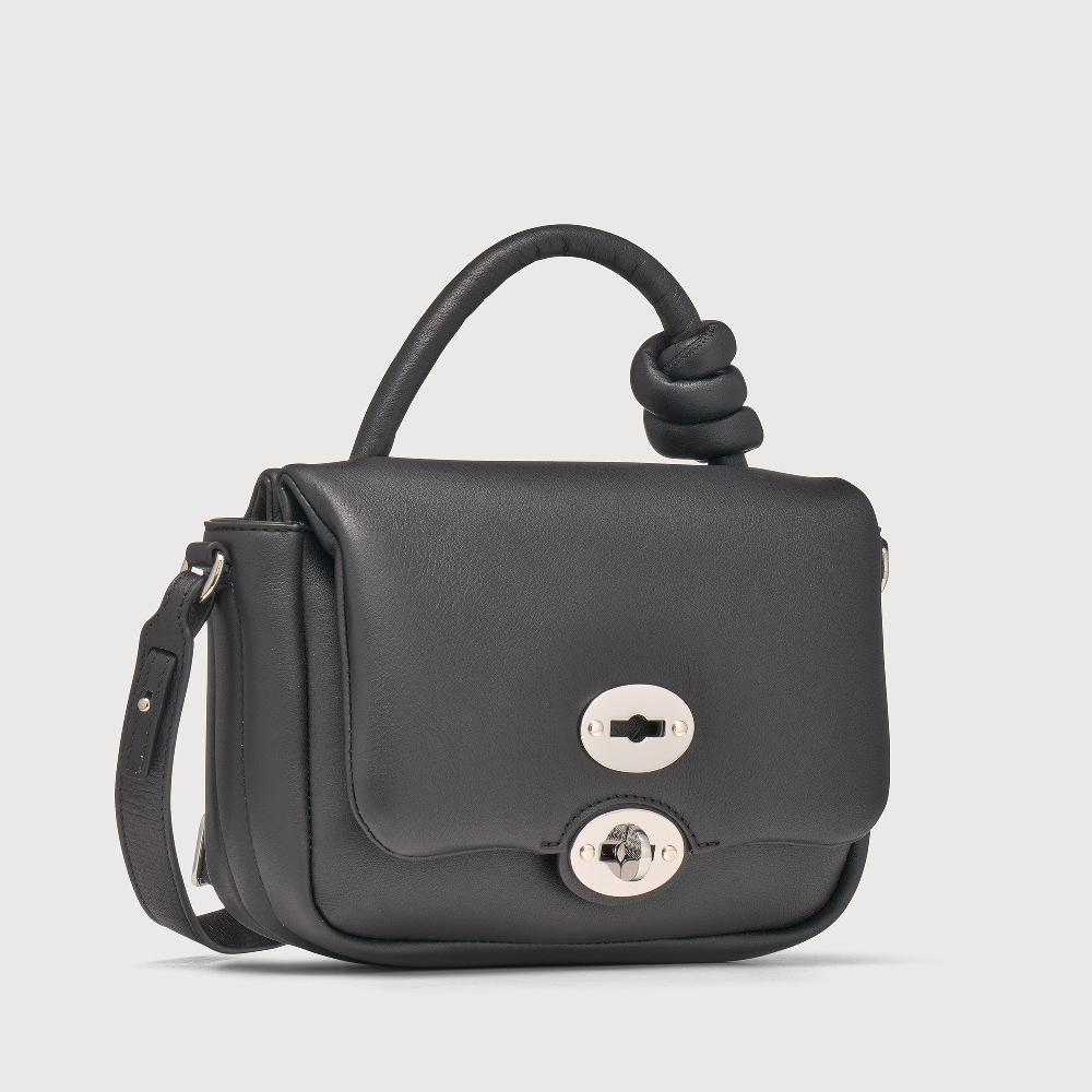 Zanellato BORSA ELLA SOFT MEDIUM IN PELLE LISCIA BLACK NERO | Zanellato Affare Del Giorno