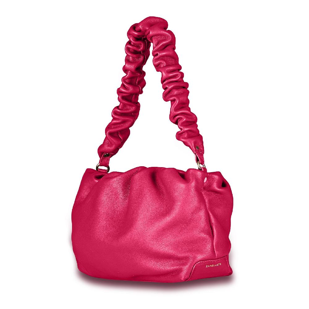 Zanellato BORSA TULIPA UNICA IN PELLE LISCIA ROSE ORCHIDEA | Zanellato Offerta
