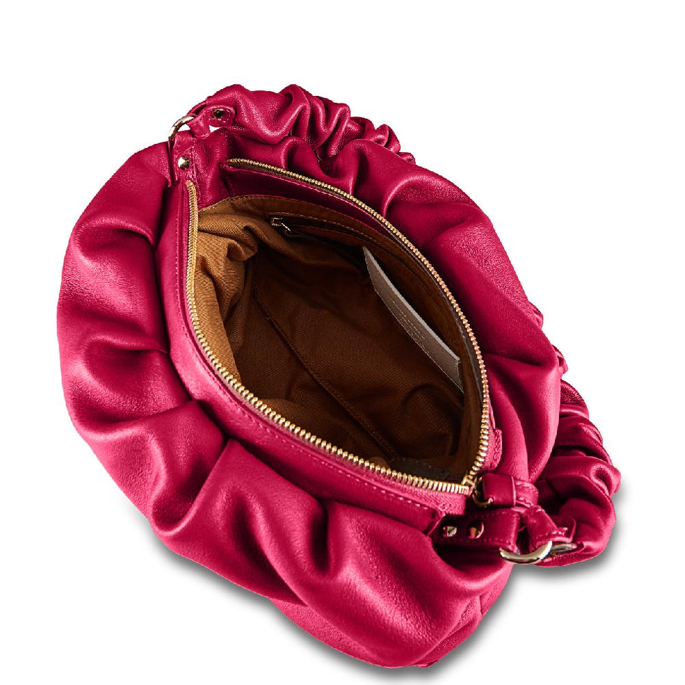 Zanellato BORSA TULIPA UNICA IN PELLE LISCIA ROSE ORCHIDEA | Zanellato Offerta