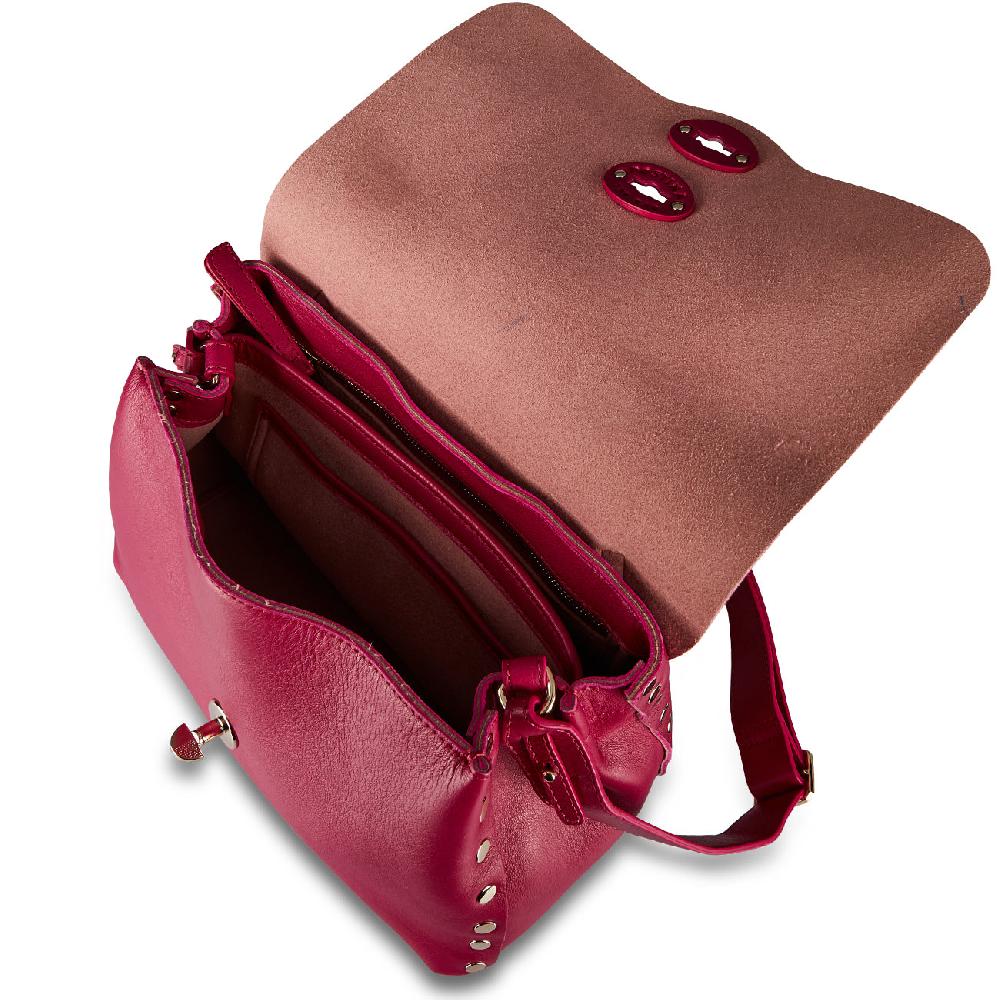 Zanellato BORSA POSTINA® SMALL IN PELLE LISCIA ROSE ORCHIDEA | Zanellato Economico