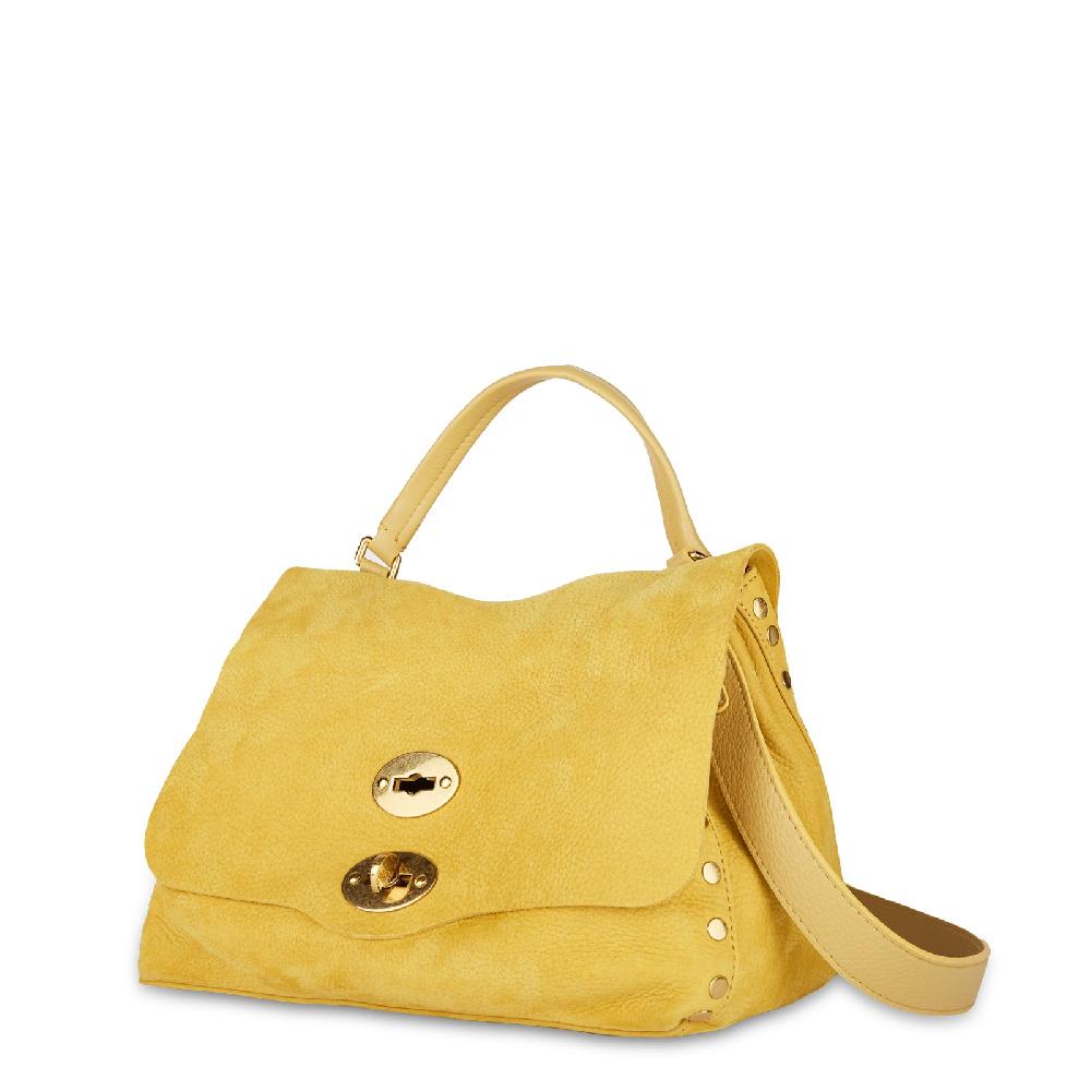 Zanellato BORSA POSTINA® SMALL IN PELLE NABUK YELLOW | Zanellato Vendite Flash