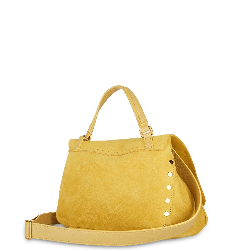 Zanellato BORSA POSTINA® SMALL IN PELLE NABUK YELLOW | Zanellato Vendite Flash