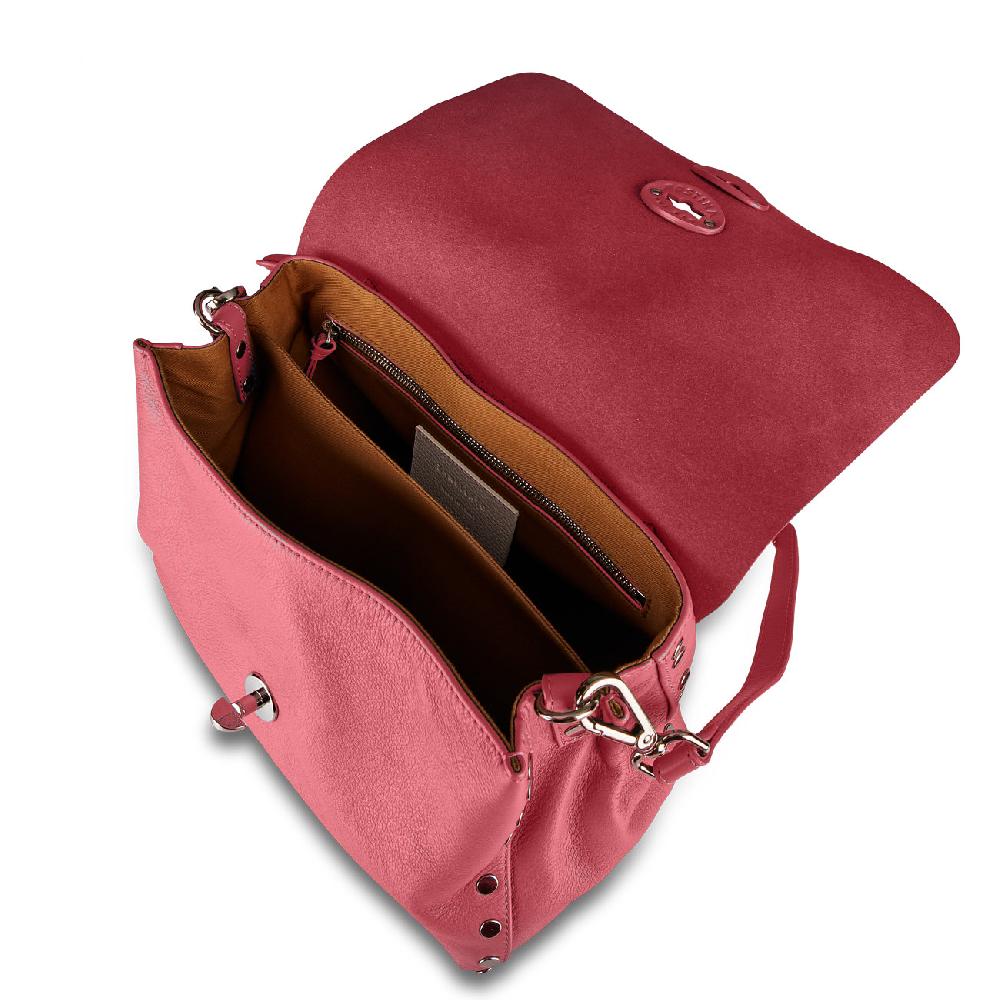 Zanellato BORSA POSTINA® SMALL IN PELLE LISCIA ROSE GUARANA' | Zanellato In Saldo