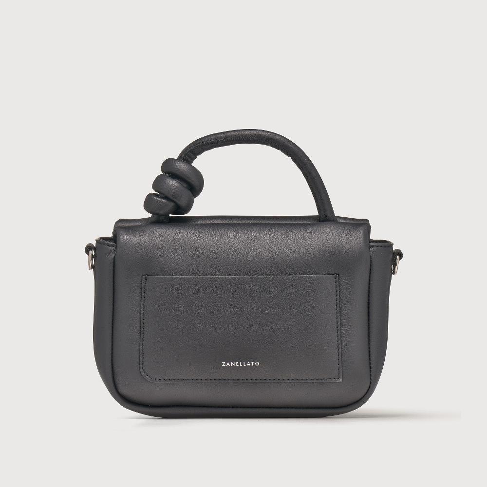 Zanellato BORSA ELLA SOFT SMALL IN PELLE LISCIA BLACK NERO | Zanellato 2025