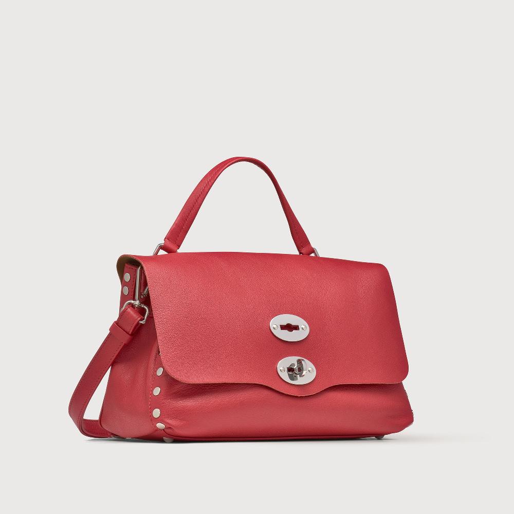 Zanellato BORSA POSTINA® SMALL IN PELLE LISCIA RED VALTELLINA | Zanellato Pezzi Unici