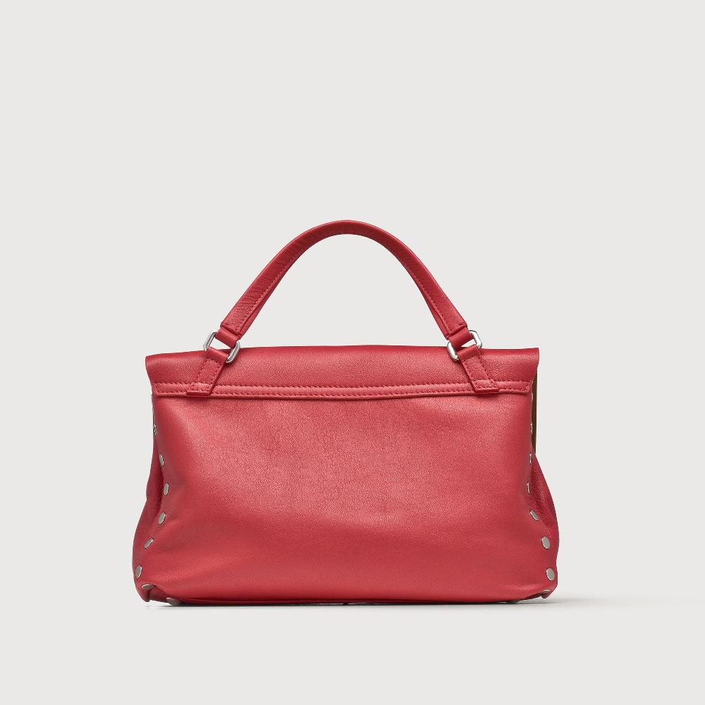Zanellato BORSA POSTINA® SMALL IN PELLE LISCIA RED VALTELLINA | Zanellato Pezzi Unici