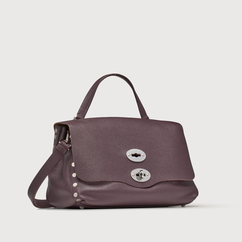 Zanellato BORSA POSTINA® SMALL IN PELLE LISCIA BROWN SANZENO | Zanellato Soddisfazione Garantita