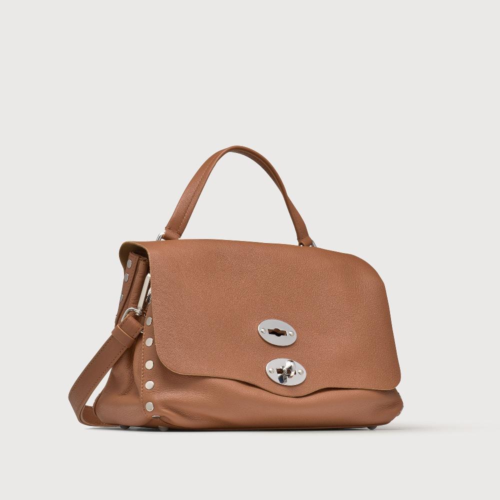 Zanellato BORSA POSTINA® SMALL IN PELLE LISCIA BEIGE GENCO | Zanellato Qualità Garantita
