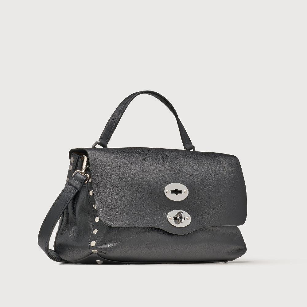 Zanellato BORSA POSTINA® SMALL IN PELLE LISCIA BLACK NERO | Zanellato Acquista Ora