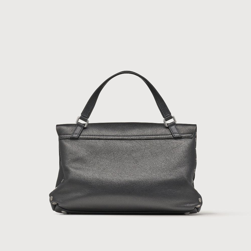 Zanellato BORSA POSTINA® SMALL IN PELLE LISCIA BLACK NERO | Zanellato Acquista Ora