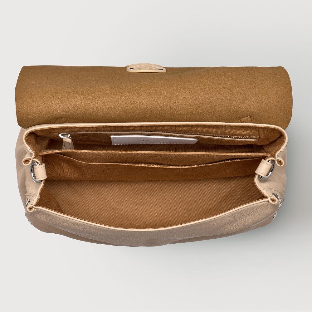 Zanellato BORSA POSTINA® SMALL IN PELLE LISCIA BEIGE BLOOM | Zanellato Promozione Limitata