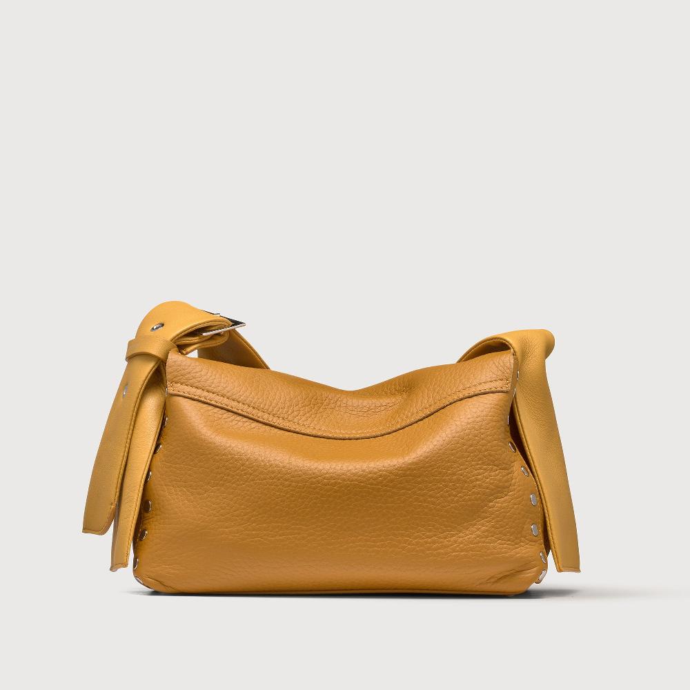 Zanellato BORSA POSTINA® SMALL IN PELLE MARTELLATA YELLOW GIALLONE | Zanellato Affare Del Giorno