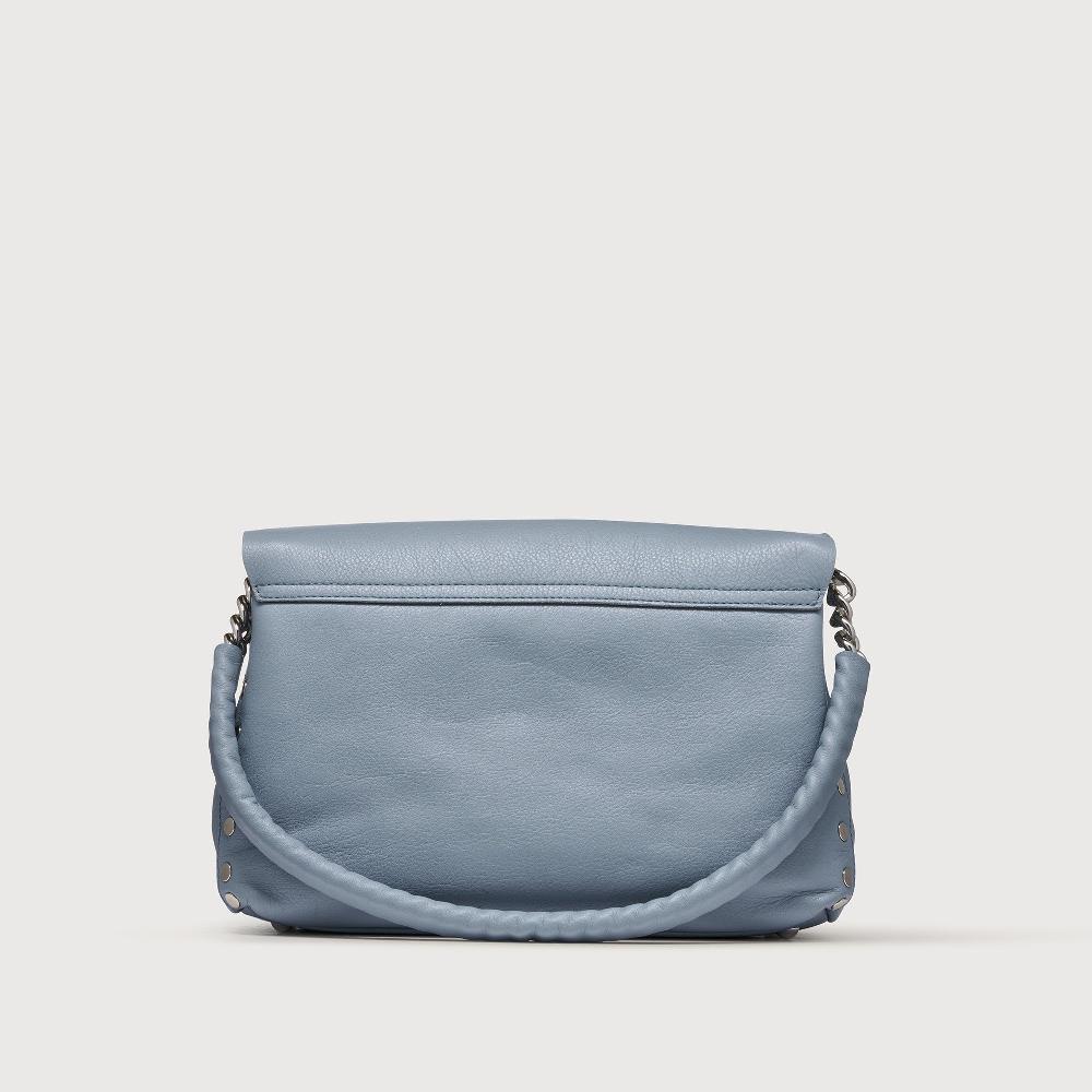 Zanellato BORSA POSTINA® SMALL IN PELLE LISCIA BLUE GRAN LAGUNA | Zanellato Prezzo Ridotto