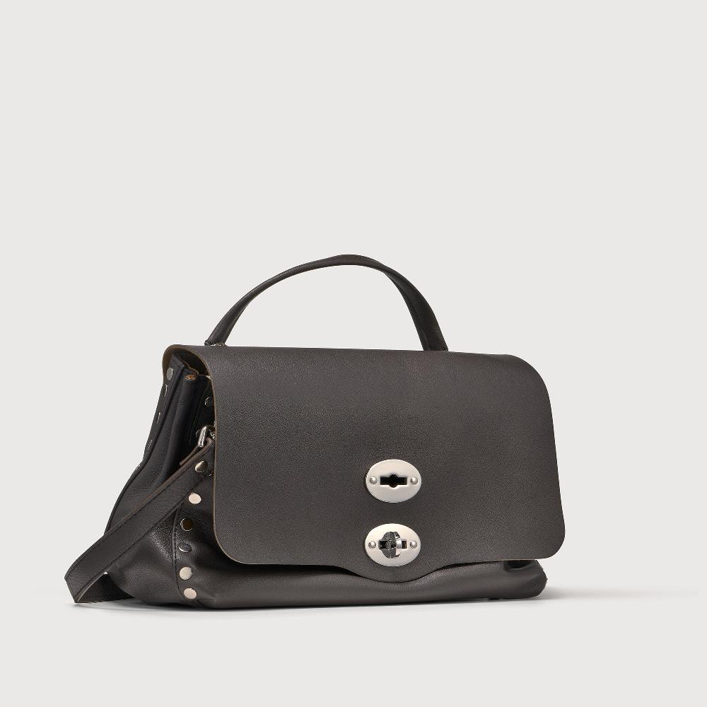 Zanellato BORSA POSTINA® SMALL IN PELLE LISCIA BROWN CORRETTO | Zanellato Sottocosto