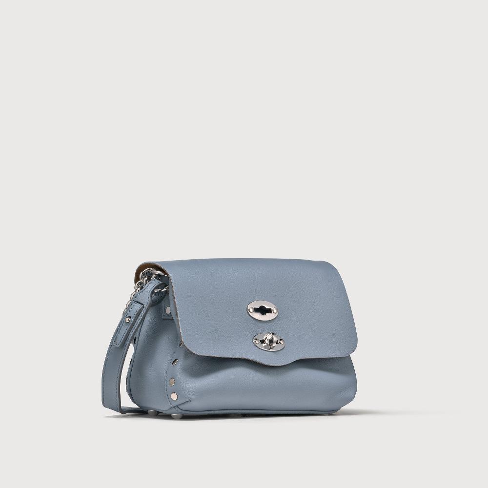 Zanellato BORSA POSTINA® BABY IN PELLE LISCIA BLUE GRAN LAGUNA | Zanellato Convenienza