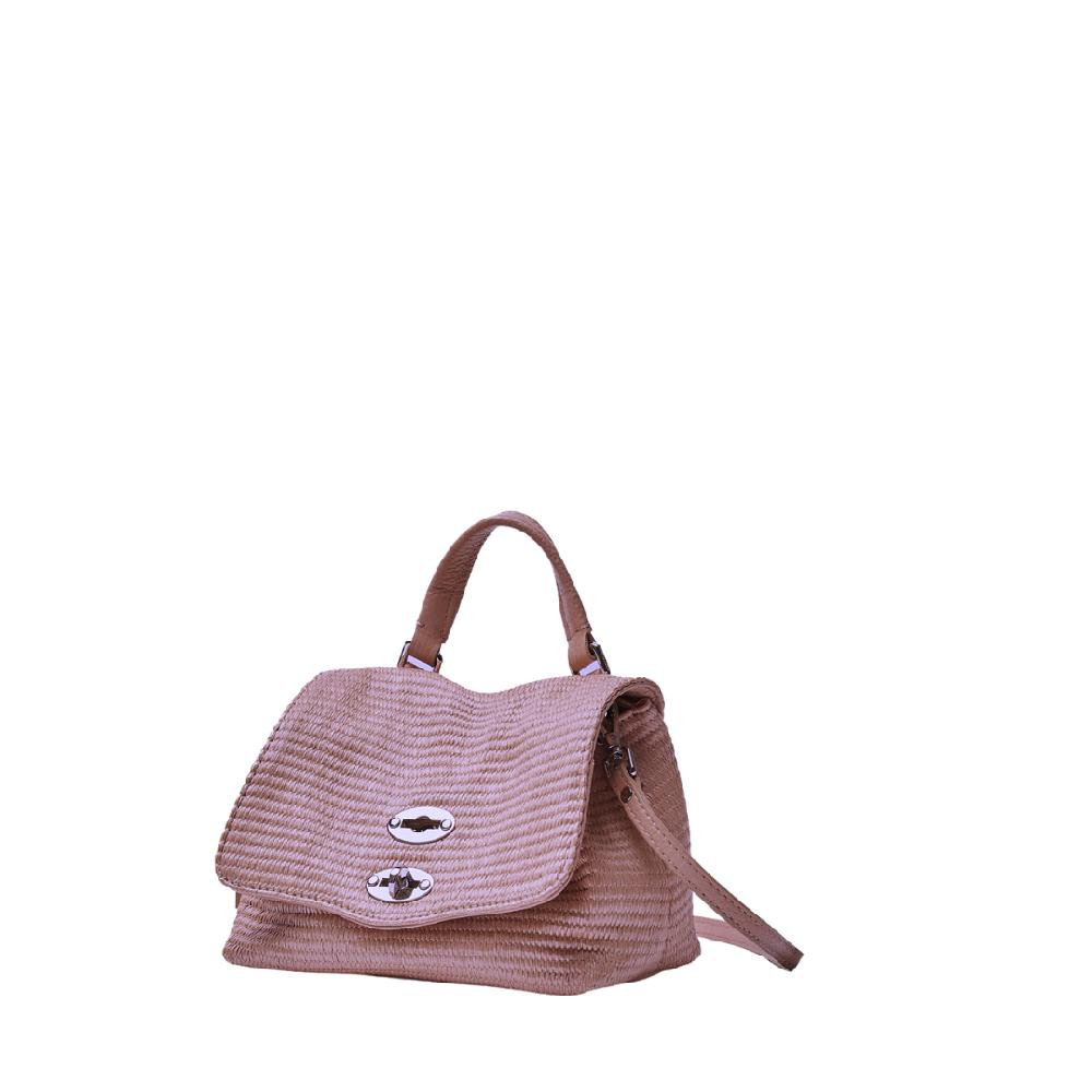 Zanellato BORSA POSTINA® BABY IN TESSUTO PAGLIA VIOLET MODENA | Zanellato Sconto
