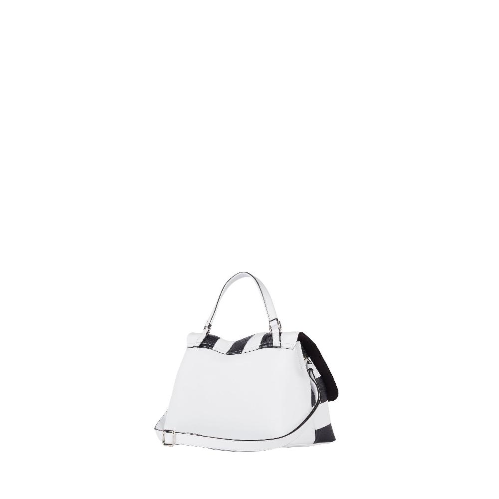 Zanellato BORSA POSTINA® SMALL IN PELLE MARTELLATA WHITE FORTE DEI MARMI | Zanellato Offerta