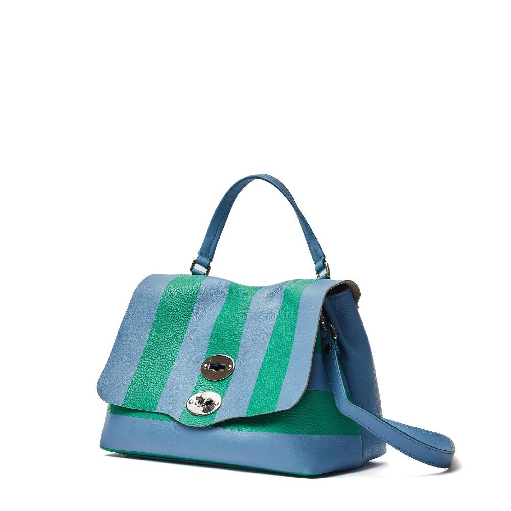 Zanellato BORSA POSTINA® SMALL IN PELLE MARTELLATA GREEN SMERALDO | Zanellato Online