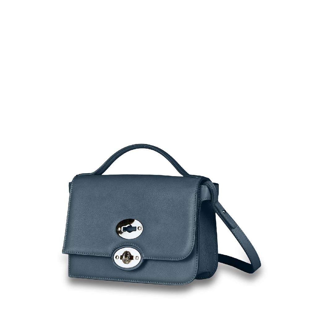 Zanellato BORSA ELLA UNICA IN PELLE LISCIA BLUE ATMOSFERA | Zanellato Saldi
