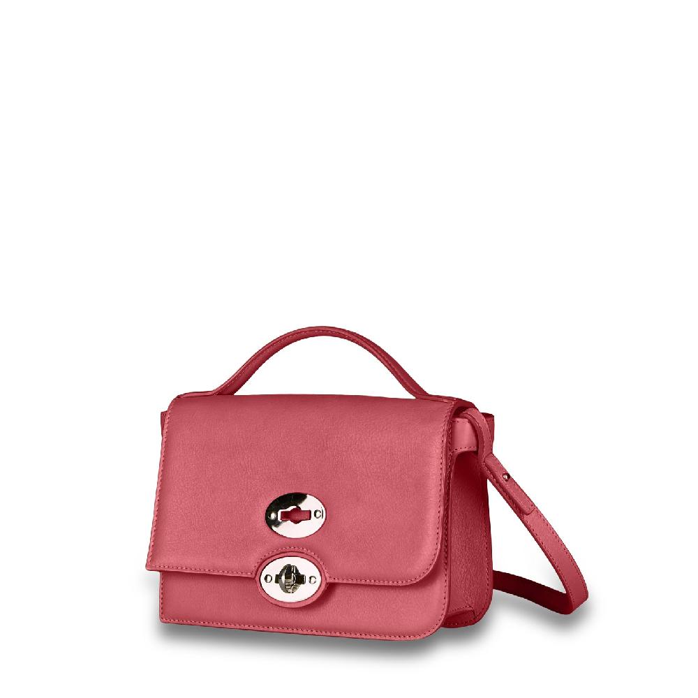 Zanellato BORSA ELLA UNICA IN PELLE LISCIA ROSE GUARANA' | Zanellato Offerte