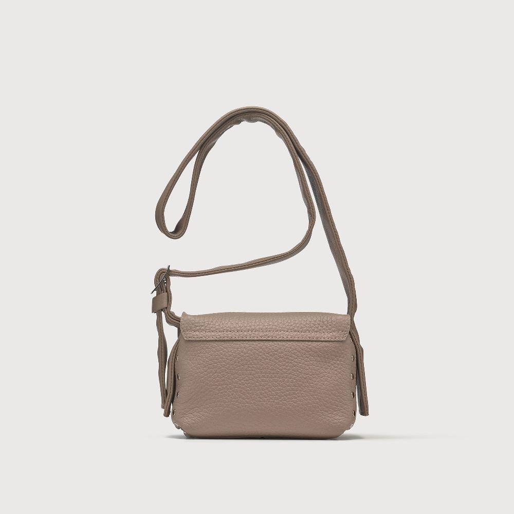 Zanellato BORSA POSTINA® BABY IN PELLE MARTELLATA GREY CENERINO | Zanellato Comprare a buon mercato