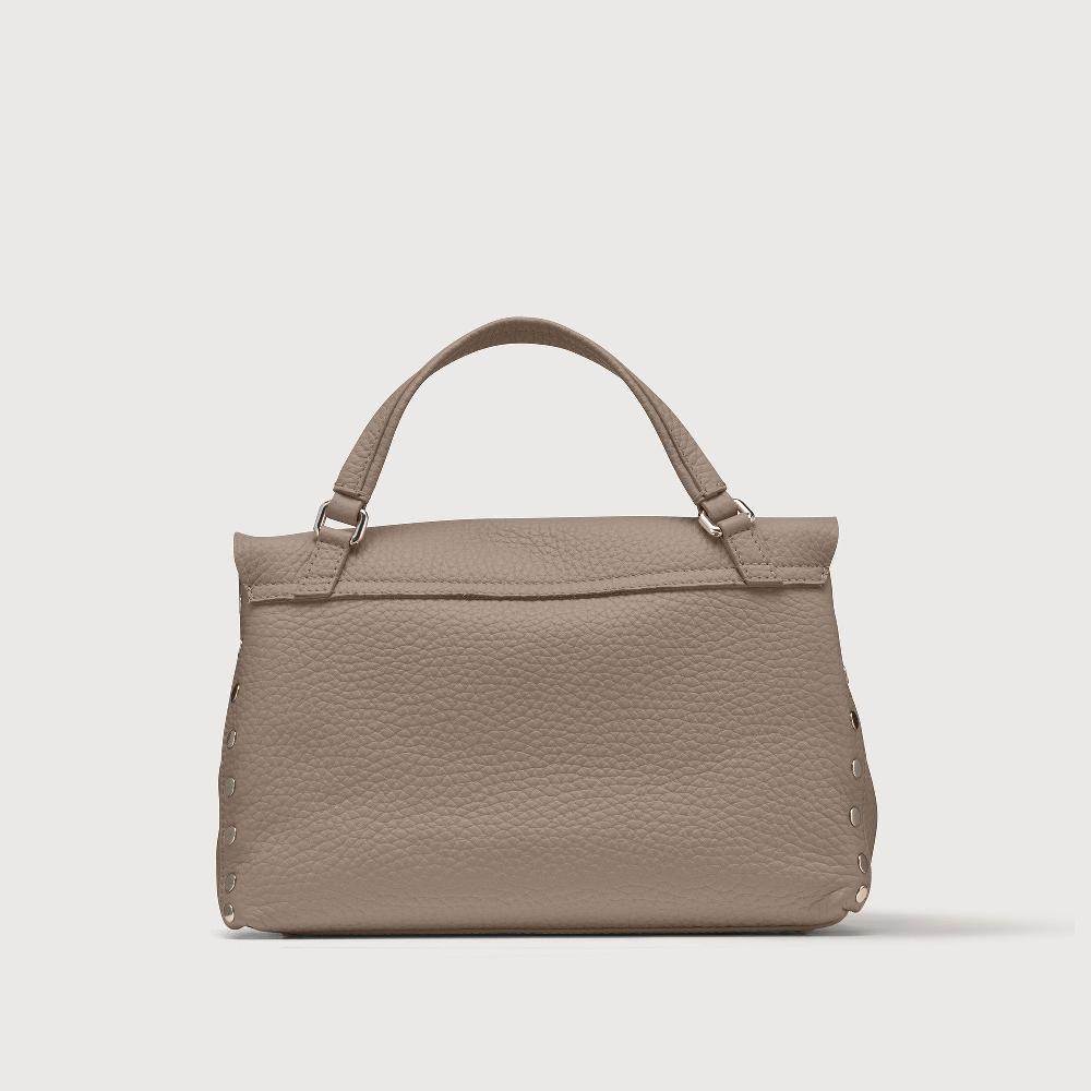 Zanellato BORSA POSTINA® SMALL IN PELLE MARTELLATA GREY CENERINO | Zanellato 2025