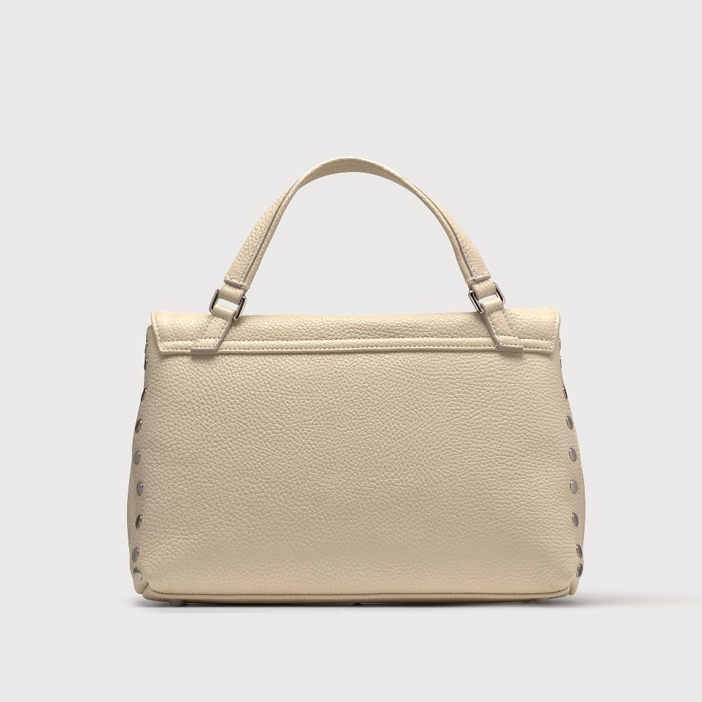 Zanellato BORSA POSTINA® SMALL IN PELLE MARTELLATA WHITE BIANCONE | Zanellato Affare Del Giorno
