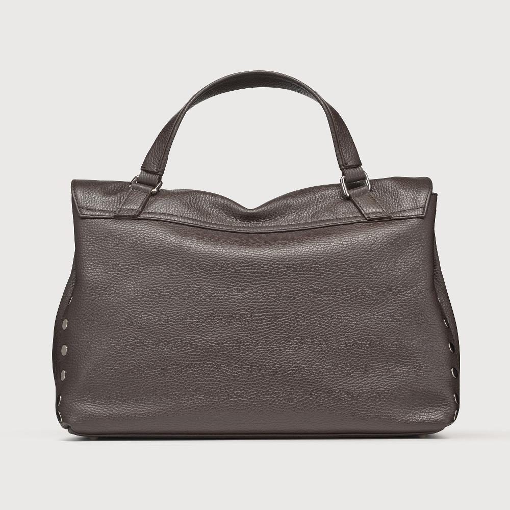 Zanellato BORSA POSTINA® MEDIUM IN PELLE MARTELLATA BROWN MOCACCINO | Zanellato Prezzo Ridotto