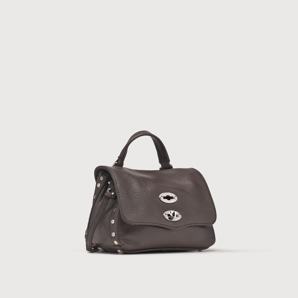 Zanellato BORSA POSTINA® BABY IN PELLE MARTELLATA BROWN MOCACCINO | Zanellato Convenienza