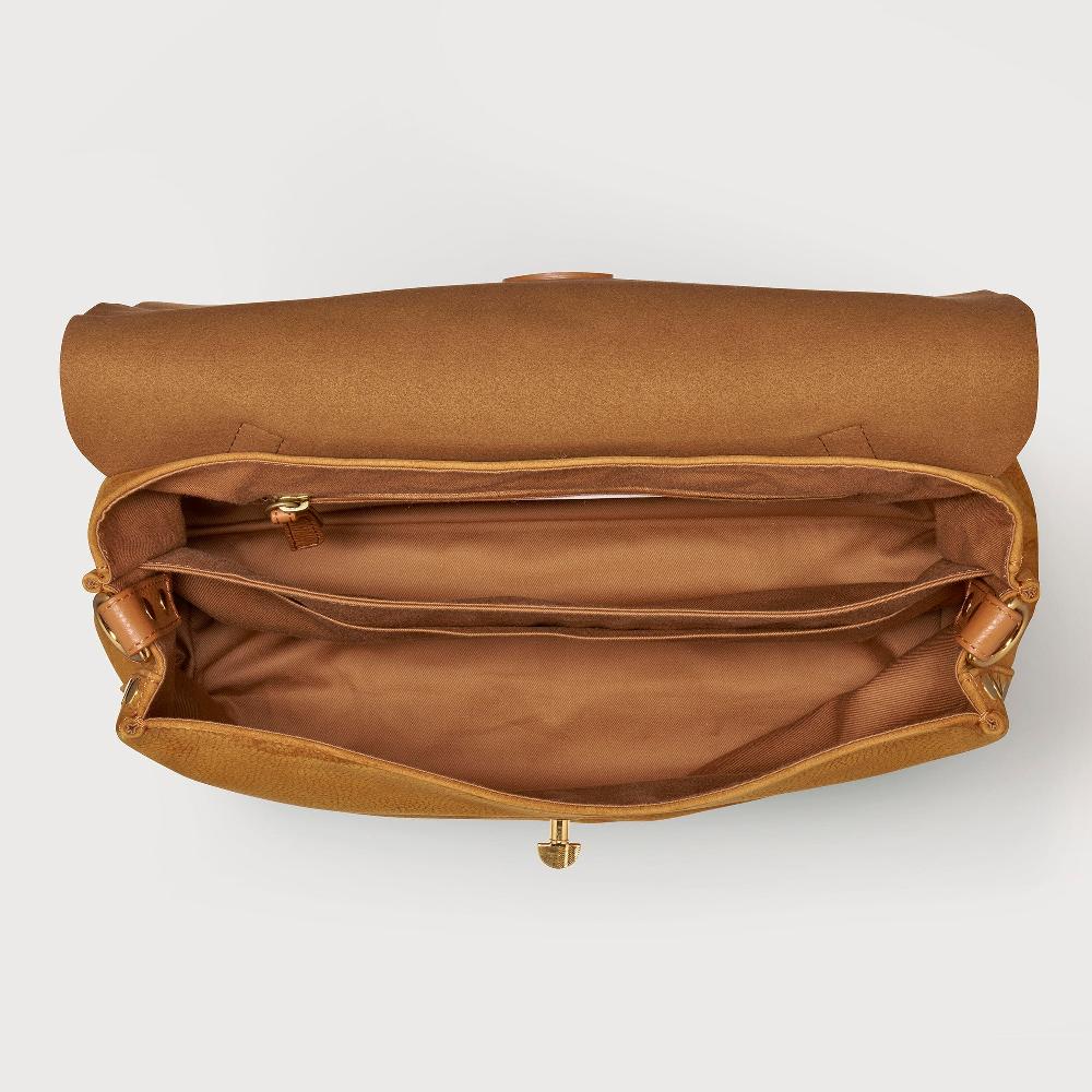 Zanellato BORSA POSTINA® MEDIUM IN PELLE NABUK BROWN BRANDY | Zanellato Offerta