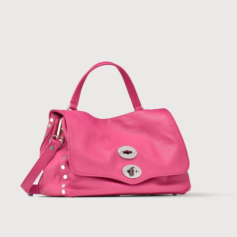 Zanellato BORSA POSTINA® SMALL IN PELLE MARTELLATA PINK ORCHIDEA | Zanellato Online