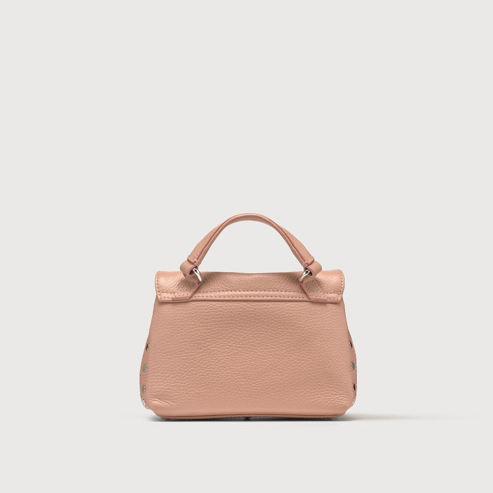 Zanellato BORSA POSTINA® BABY IN PELLE MARTELLATA PINK NUDE | Zanellato Outlet