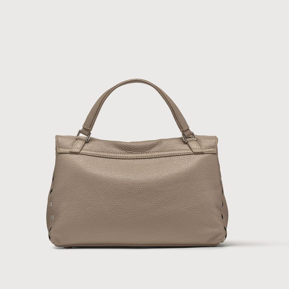 Zanellato BORSA POSTINA® SMALL IN PELLE MARTELLATA CRETA | Zanellato Fino Al -60%
