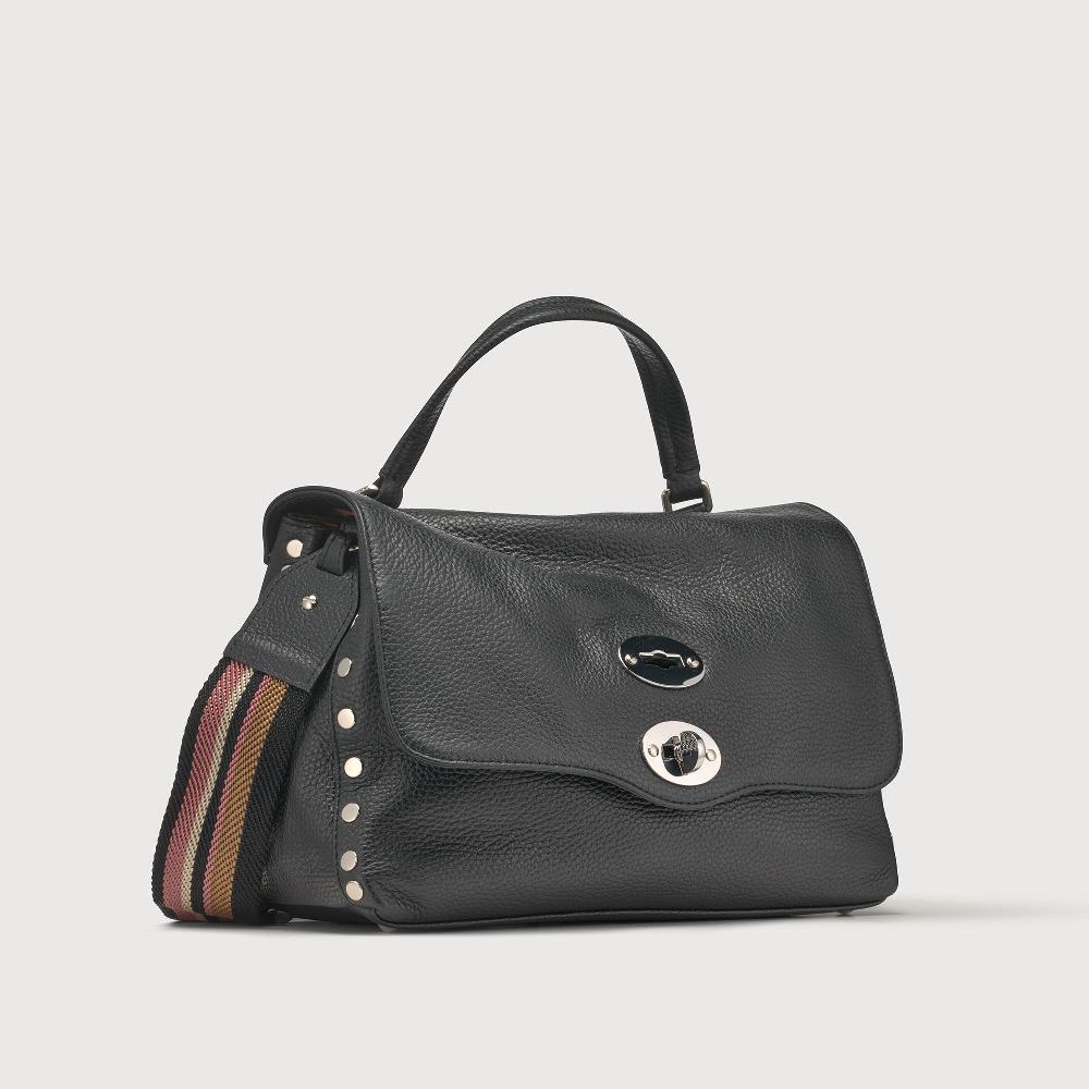 Zanellato BORSA POSTINA® SMALL IN PELLE MARTELLATA BLACK NERO | Zanellato Affare Del Giorno
