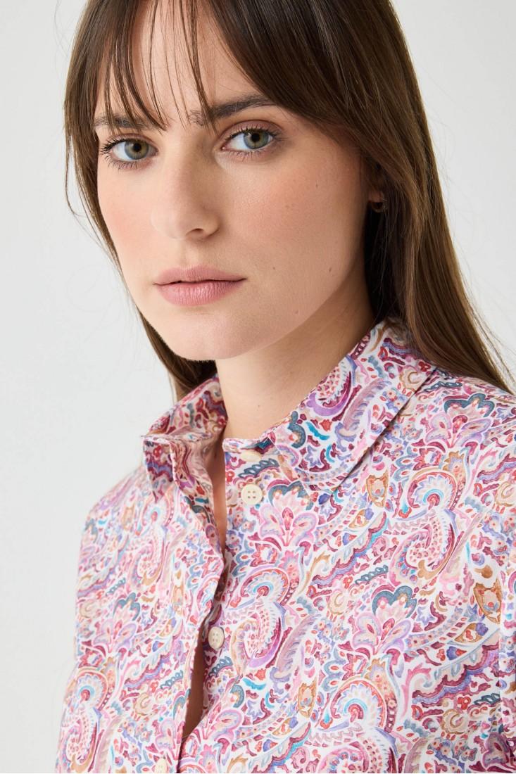 Zanetti 1965 Camicia con stampa paisley Novità