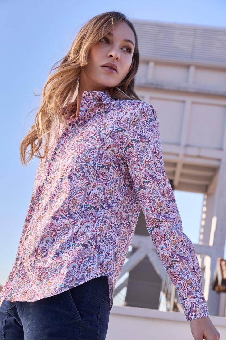 Zanetti 1965 Camicia con stampa paisley Novità