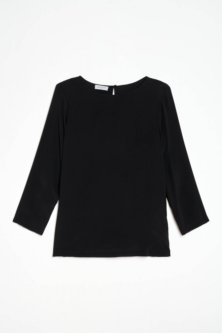 Zanetti 1965 Blusa in misto seta ZOE Moda