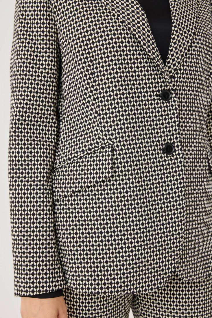Zanetti 1965 Giacca in punto milano jacquard Promozione