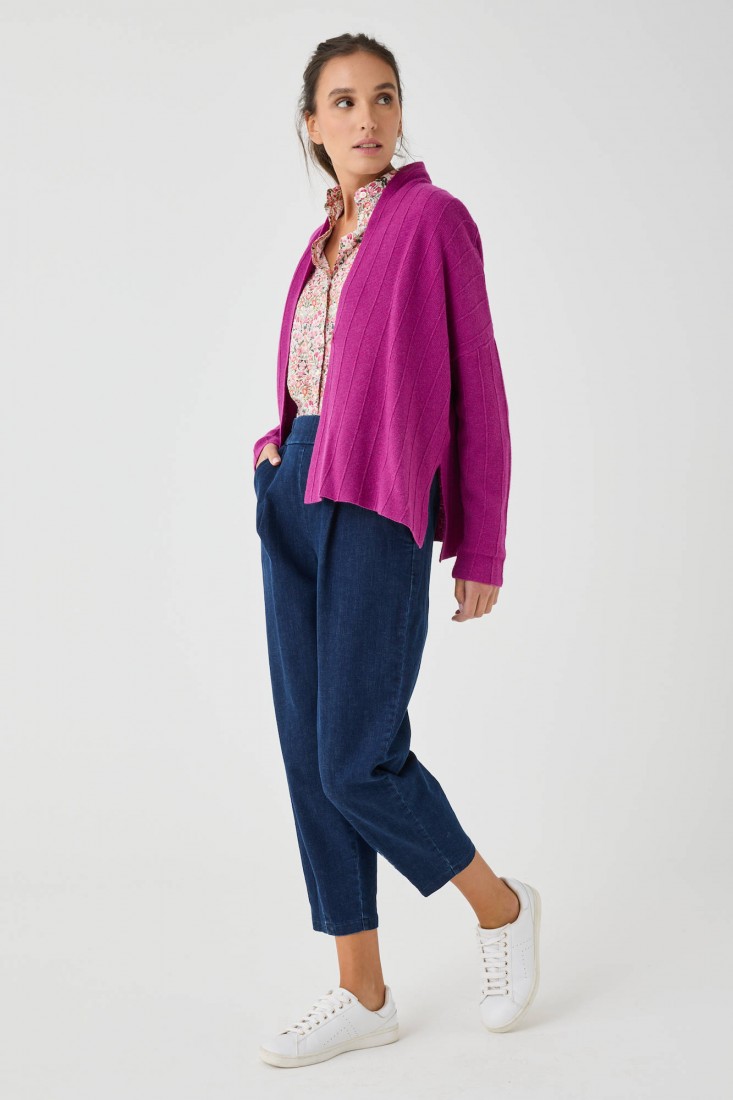 Zanetti 1965 Cardigan in misto lana viscosa Soddisfazione Garantita