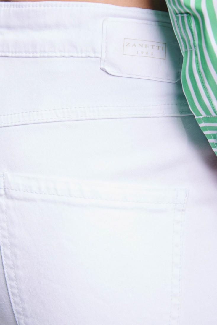 Zanetti 1965 Jeans stretch slim bianco Novità