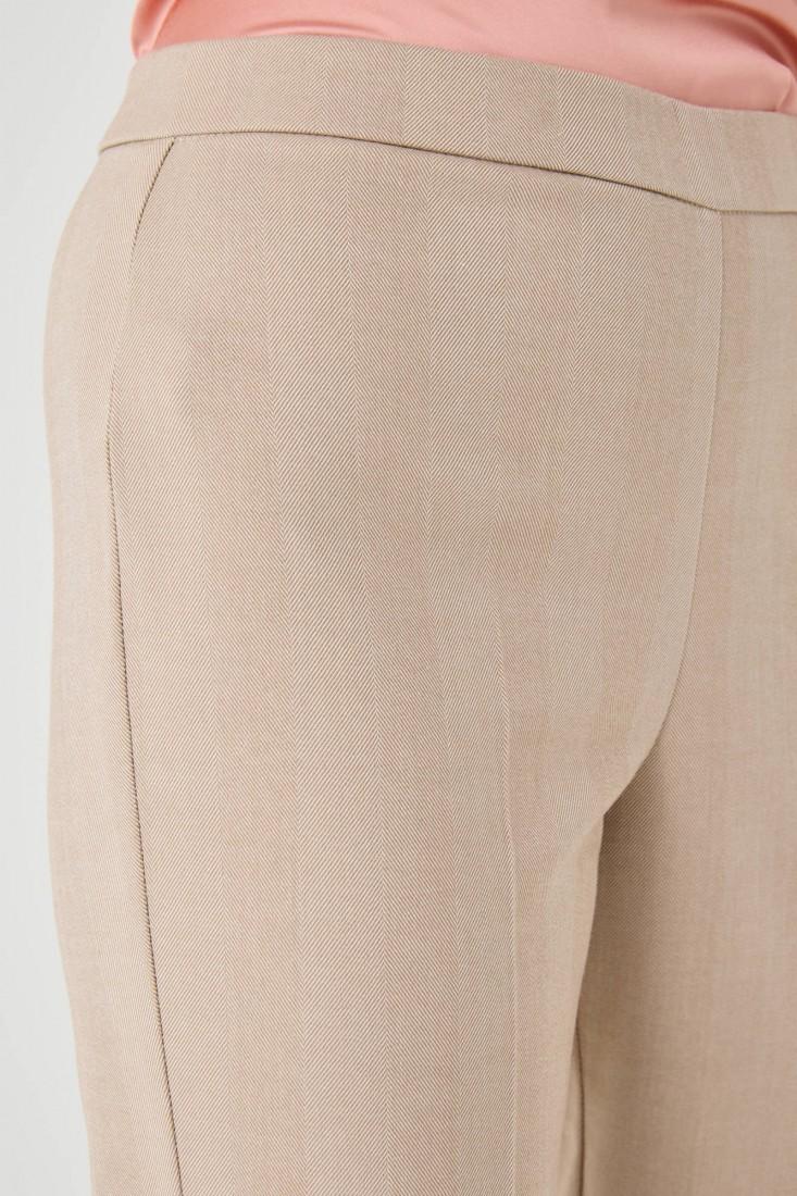 Zanetti 1965 Pantalone in twill di misto ramiè Vendita Calda