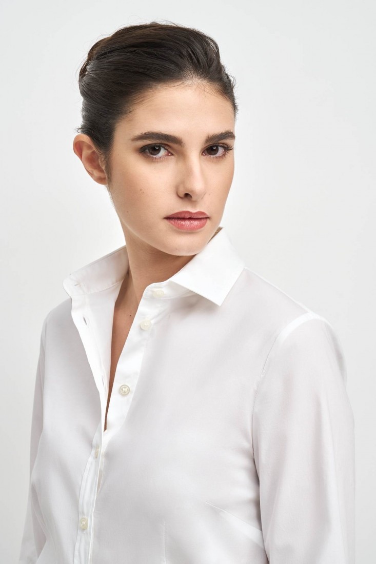 Zanetti 1965 Camicia in cotone stretch ANNA Promozione Limitata