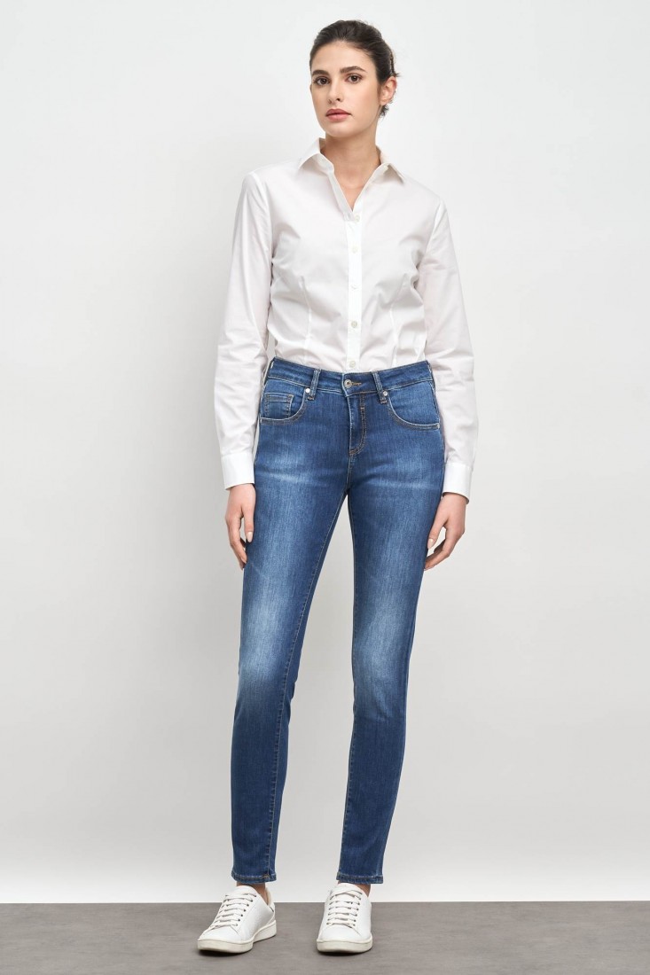 Zanetti 1965 Camicia in cotone stretch ANNA Promozione Limitata